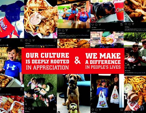 Raising Cane’s is active in our Communities, supporting over 30,000 local organizations for causes that are close to our heart — but we can’t do it alone! Get in touch today to help us support your Community.  