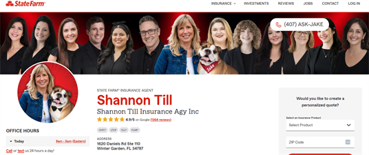 Shannon Till - State Farm Insurance
