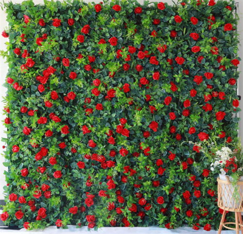 8x8 "Derby" Flower Wall - Great Photo backdrop for Derby Party or theme you love roses!