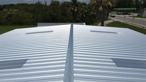 Metal Roof Fire Station in Groveland