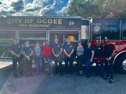Partnership with Ocoee Fire Department