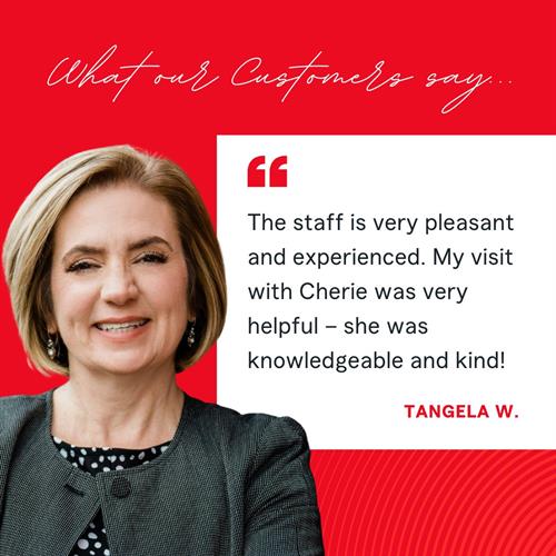 Tangela, thank you so much for your kind comments! We appreciate your business and appreciate your being a part of our State Farm family.