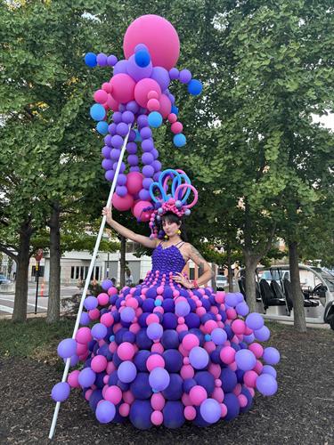 Roaming Balloon Dress Entertainment