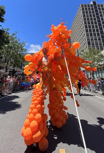 Stilt-Walking Parade Costume