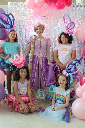 Balloon Outfits Princess Sleepover