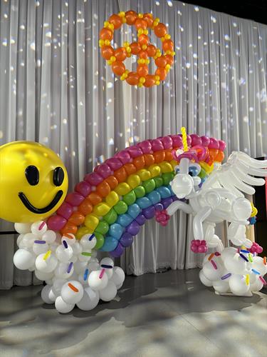 Rainbow Unicorn Photo Display