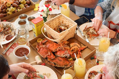 Special Ticketed Events Throughout the Year - Crab Dinner, Rose Soiree, Cocktail Class