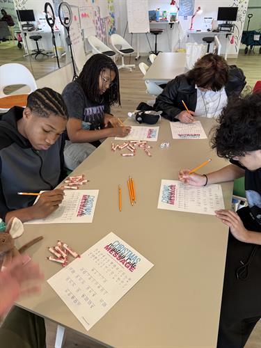 We have an engaging and collaborative, student-led environment