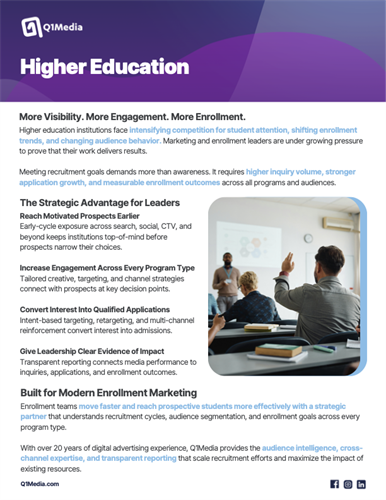 Education Initiatives among our Core Partnerships