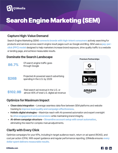 SEM Capture High Value Demand