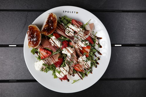 Fig, Burrata & Stracciatella Salad