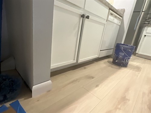 Flooring done for a new Rental in Delottna