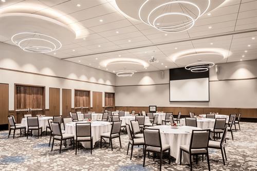 Civic Ballroom for larger meetings and events - Conference Setup Civic Ballroom for larger meetings and events - Conference Setup