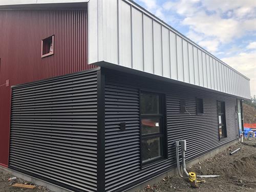 A nice blend of some of our cladding profiles