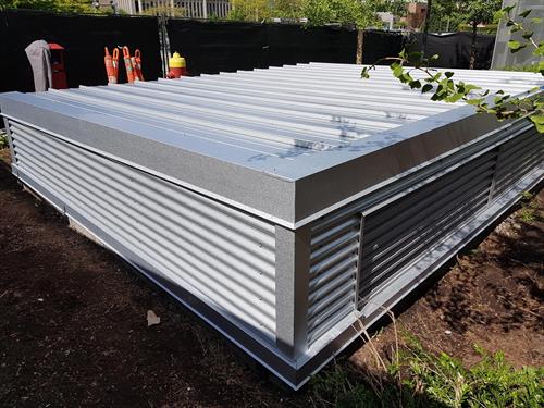 SM Snap Loc and SM 7/8 Corrugated used together on this project at UBC SM Snap Loc and SM 7/8 Corrugated used together on this project at UBC