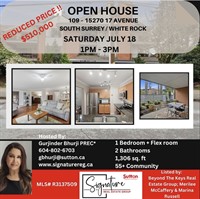 Open House - South Surrey/White Rock