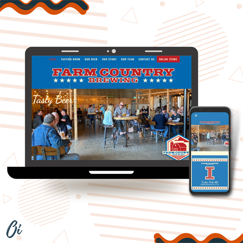 Farm Country Brewing in Langley Web Design Farm Country Brewing in Langley Web Design