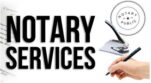 notary services affidavits stat decs license applications