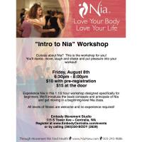 "Intro to Nia" Workshop