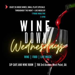 $5 House Wines on Wednesdays