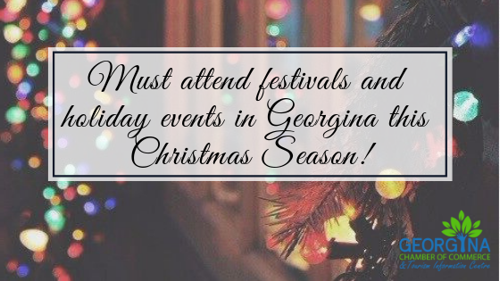 Image for Must Attend Festivals and Holiday Events in Georgina this Christmas Season!