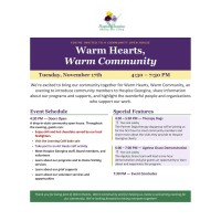Warm Hearts, Warm Community