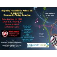 1st Annual Inspiring Possibilities Music Fest in support of Community Living Georgina