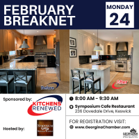 February BreakNet sponsored by Kitchens Renewed