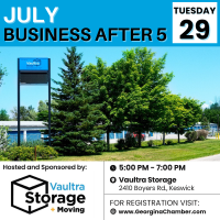 Business After 5 - Hosted & Sponsored by Vaultra Storage
