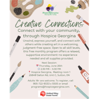 Creative Connections Community Art Program