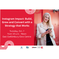YSpace North - Instagram Impact: Build, Grow & Convert with a Strategy that Works