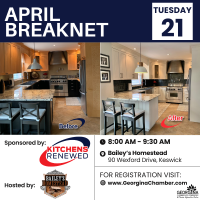 April BreakNet sponsored by Kitchens Renewed LTD