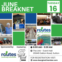 June BreakNet sponsored by Routes Connecting Communities