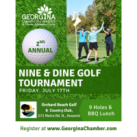 2nd Annual Nine & Dine Golf Tournament