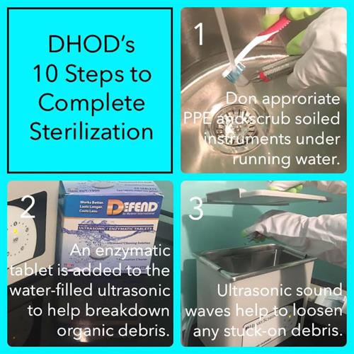 At Dental Hygiene On Demand, we follow a strict sterilization process.