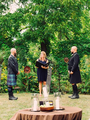 A Favorite Officiant in the LGBTQ community