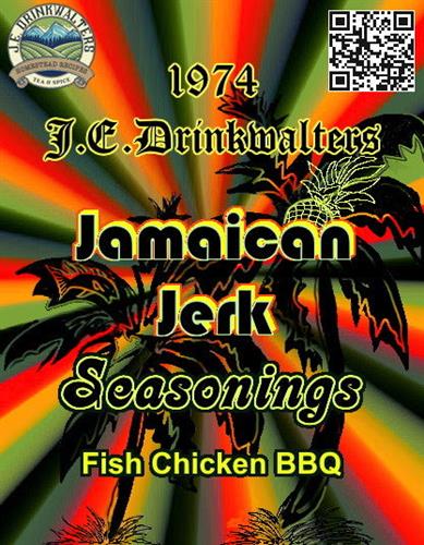 Jamaican Jerk Spice BBQ Rice Chicken Fish