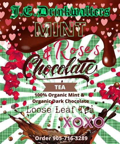 Choclate Mint and Roses Tea as Seen on Georgina Life Rogers TV