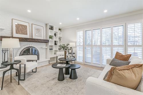 Living Room After Staging