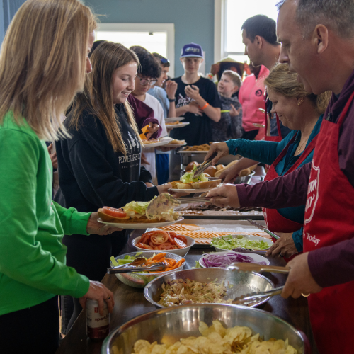 Let our cooks take care of catering for your group