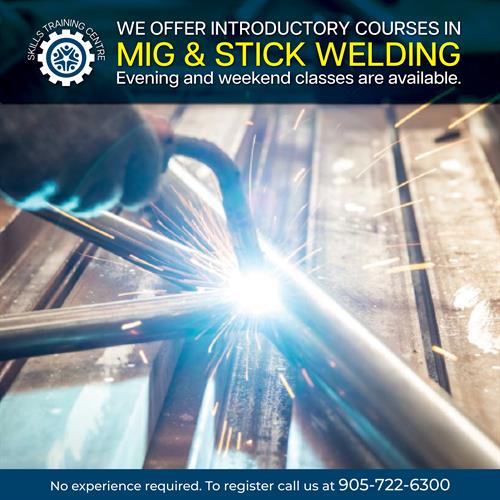 Introductory courses in  MIG & STICK Welding
