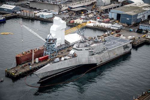 USS Manchester (LCS 14) post delivery services