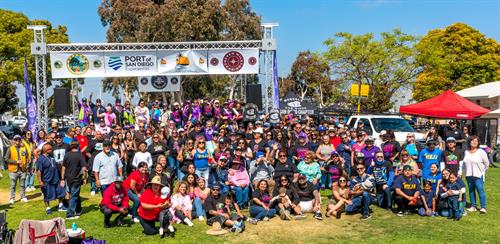 The community supporting the Cancer Walk