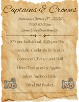 LaunchPAD's Captains and Crowns Annual Fundraiser
