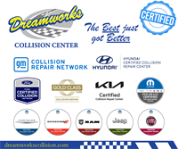 Dreamworks Collision Center Earns Official OEM Certification