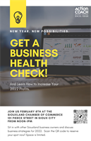 GET A BUSINESS HEALTH CHECK AND LEARN HOW TO INCREASE YOUR 2022 PROFITS!