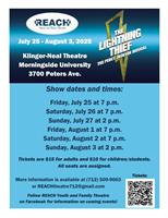 REACH Youth and Family Theatre presents The Lightning Thief: The Percy Jackson Musical