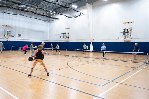 Gymnasium: Basketball, Pickleball, Volleyball, Youth Programs