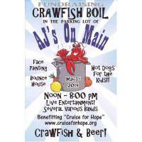 Crawfish Boil Benefiting Cruise for Hope at A.J.'s on Main