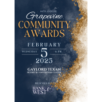 Grapevine Community Awards Banquet Presented by Bank of the West